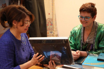 Фотография к новости: Гиме мұражайында «Қазақ даласы өркениетінің мәдени коды» көрмесі өтеді