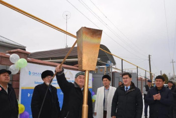Фотография к новости: Түркістан: Жетісайда 4 елді мекенге газ берілді