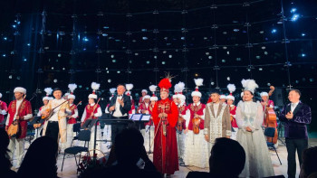 Фотография к новости: Мажарстанда Тәуелсіз Қазақстан музыкасы шырқалды