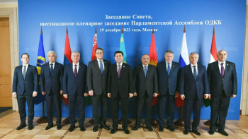 Фотография к новости: Парламентшілер Мәскеуде ҰҚШҰ ПА іс-шараларына қатысты