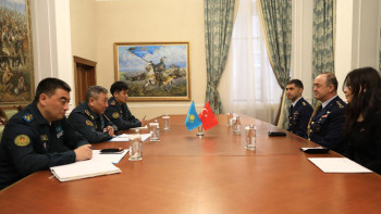 Фотография к новости: Түркия Республикасының әскери атташесі таныстырылды