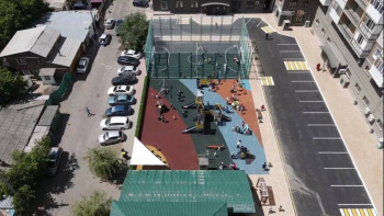 Фотография к новости: Байқоңыр ауданында тағы 20 қоғамдық кеңістік ашылады