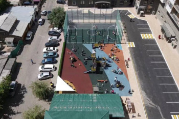 Фотография к новости: Байқоңыр ауданында тағы 20 қоғамдық кеңістік ашылады