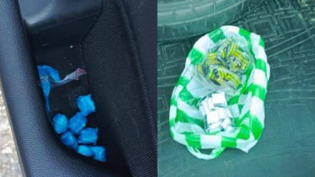 Фотография к новости: Шымкентте екі есірткі курьерінен аса ірі мөлшерде мефедрон табылды