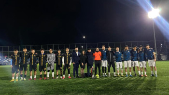 Фотография к новости: Ыстанбұлда қазақстандық студенттер арасында футболдан турнир өтті