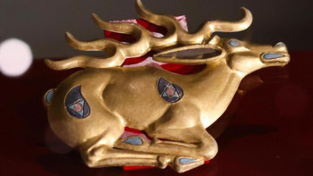 Фотография к новости: Түркия төрінде «Ұлы Дала Алтыны» көрмесі таныстырылды