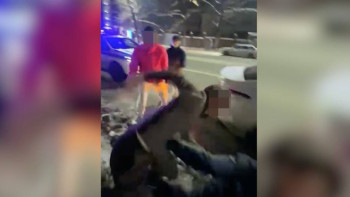 Фотография к новости: Алматыда полицейге қол көтерген ер адам қамауға алынды