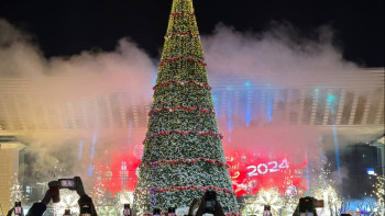 Фотография к новости: Алматыда бас шыршаның шамы жағылды