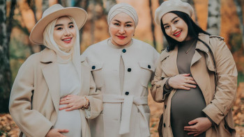 Фотография к новости: "Бір уақытта бала сүйсек екен": Төреғалидің екі қарындасы балалы болды