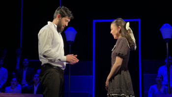 Фотография к новости: “Мәңгілік мұңның әуені”. Елорда театрында ерекше қойылымының премьерасы өтті