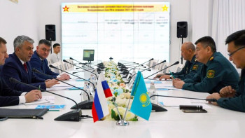 Фотография к новости: Астанада Қазақстан мен Ресейдің әскери заңгерлері кездесті