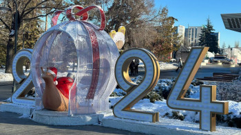 Фотография к новости: Алматы Жаңа жыл қарсаңында қалай өзгерді