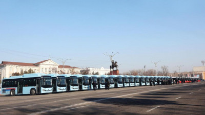 Таразда 35 жаңа автобус пайдалануға берілді