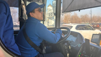 Фотография к новости: Оқушылар мен жастарға жол ережесін үйрету қажет -  автобус жүргізушісі