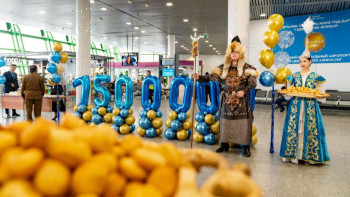 Фотография к новости: Бүгін Астана әуежайына 7,5 миллионыншы жолаушы келді