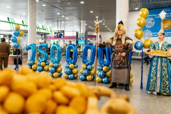 Фотография к новости: Бүгін Астана әуежайына 7,5 миллионыншы жолаушы келді