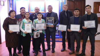 Фотография к новости: Павлодар облысының полиция департаменті ақпараттық жобалардың жеңімпаздарын марапаттады