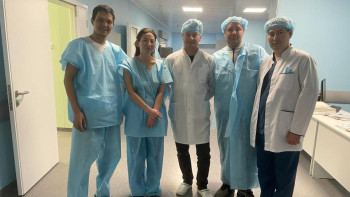 Фотография к новости: Жаңа жыл қарсаңында дәрігерлер 9 науқастың өмірін сақтап қалды