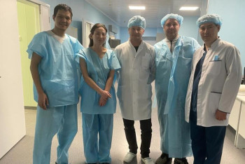 Фотография к новости: Жаңа жыл қарсаңында дәрігерлер 9 науқастың өмірін сақтап қалды