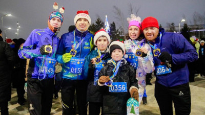 Елордалық тұрғындар 2024 метр қашықтықты жүгіріп өтті