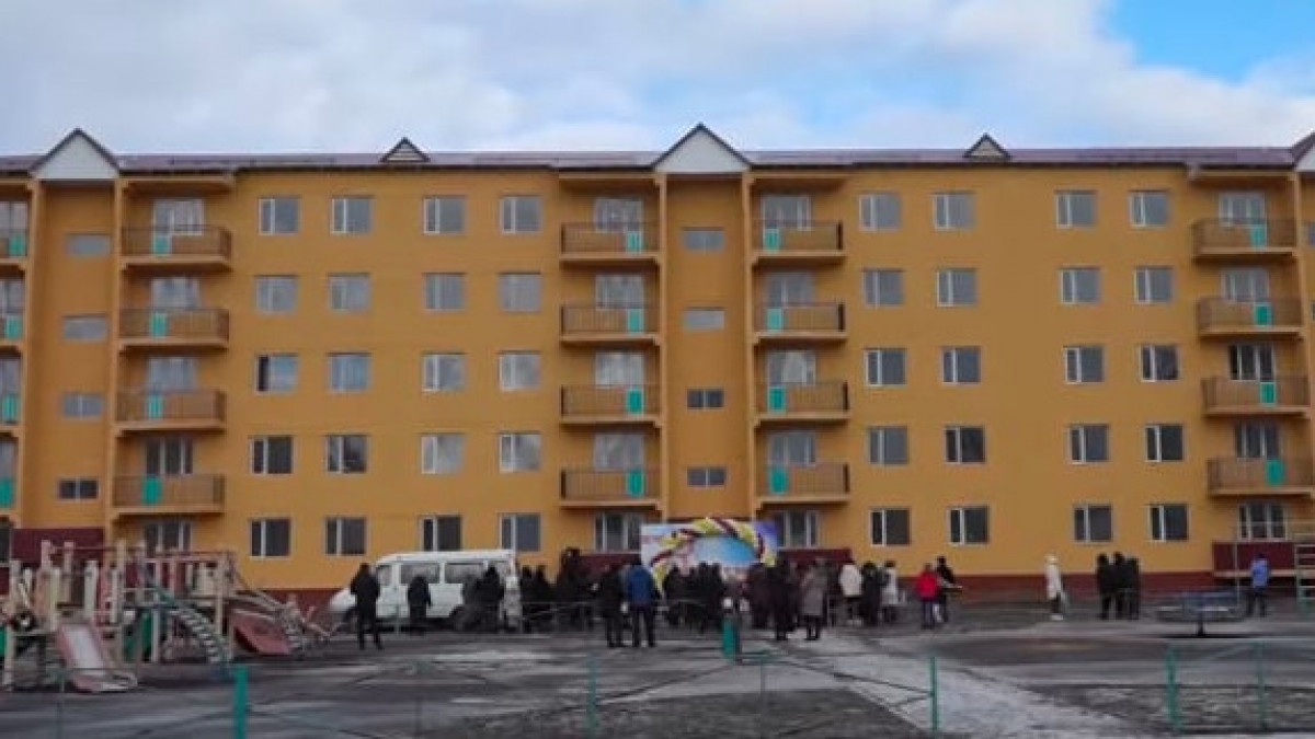 Алакөлде жаңа 60 пәтерлі тұрғын үй пайдалануға берілді – Жетісу облысы