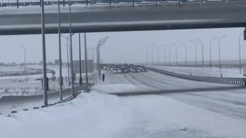 Фотография к новости: Екі облыстың республикалық маңызы бар жолдары жабық