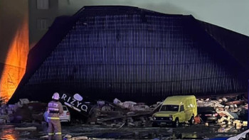 Фотография к новости: Оралдағы жойқын жарылыстан дәмхана қирап қалды