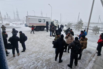 Фотография к новости: Жетісу облысында қар құрсауынан 48 адам эвакуацияланды