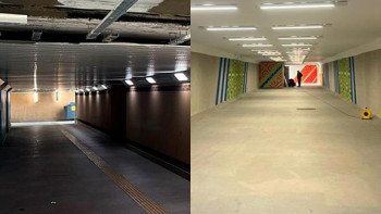 Фотография к новости: Алматының Медеу ауданында 13 жерүсті және жерасты өткелдері жаңартылды