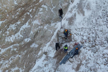 Фотография к новости: Кен орнына түсіп кеткен автобусты іздестіру жұмыстары қалай жүріп жатыр