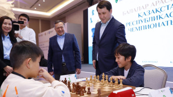 Фотография к новости: Түркістанда шахматтан Қазақстан чемпионаты басталды