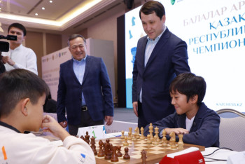 Фотография к новости: Түркістанда шахматтан Қазақстан чемпионаты басталды