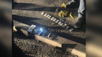 Фотография к новости: Атырау полицейлері есірткі тасымалдаушыларды ұстады