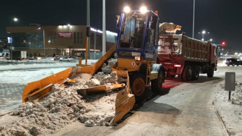 Фотография к новости: Астанада бір күнде 3,4 мыңнан астам жүк көлігіне тең қар шығарылды