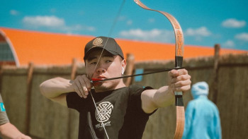 Фотография к новости: Жаттықтырушы: Садақ ату дәстүрден спортқа айналған өнер