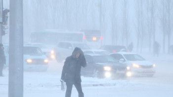 Фотография к новости: Еліміздің басым бөлігінде дауылды ескерту жарияланды