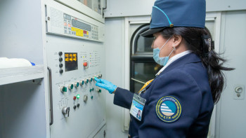 Фотография к новости: Былтыр әйелдер вагонын 161 мыңға жуық жолаушы пайдаланған