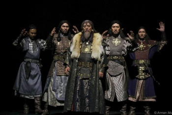 Фотография к новости: "Жошы хан" спектаклі нені астарлайды?