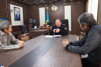 Фотография к новости: Жамбылдық полицейлер жылды қорытындылады