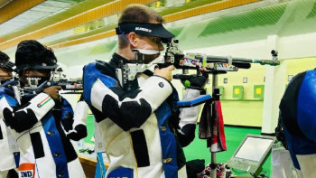 Фотография к новости: Армия спортшылары Парижде өтетін Олимпиадаға лицензия алу үшін бағын сынауда