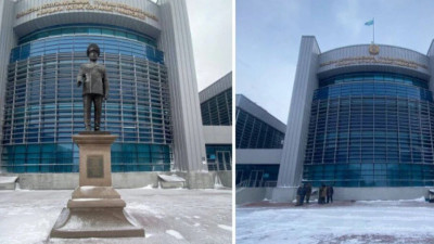 Қорғаныс министрлігі Назарбаевтың ескерткішін неге алып тастағанын түсіндірді