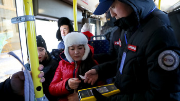 Фотография к новости: Қоғамдық көліктерге «дабыл түймесін» орнату ұсынылды