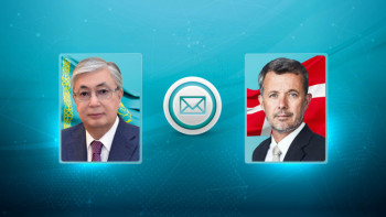 Фотография к новости: Мемлекет басшысы Дания Королі X Фредерикті құттықтады