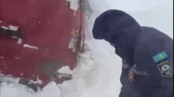 Фотография к новости: Жетісу облысында қар құрсауында қалған 39 адам құтқарылды