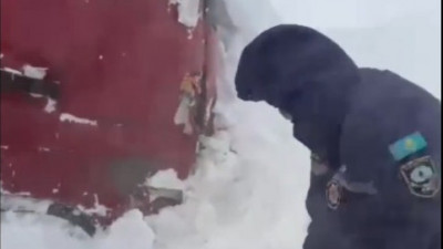 Жетісу облысында қар құрсауында қалған 39 адам құтқарылды