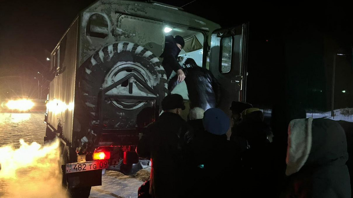 Қарағанды облысының автожолдарында бірнеше адам құтқарылды