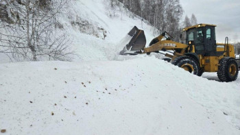 Фотография к новости: Шығыс Қазақстанның таулы аудандарында 48 300 текше метр қар түсірілді