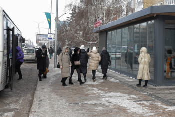 Фотография к новости: Ақтөбеде жолаушылар автобусы жетіспейді