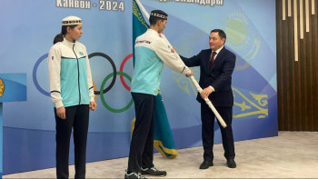 Фотография к новости: Канвон-2024. Спортшыларды шығарып салу рәсімі өтті