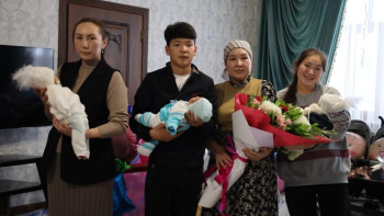 Фотография к новости: Түркістан облысында үшем дүниеге келді